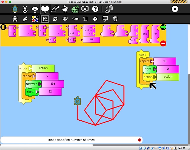 ScratchライクなTurtleBlocks